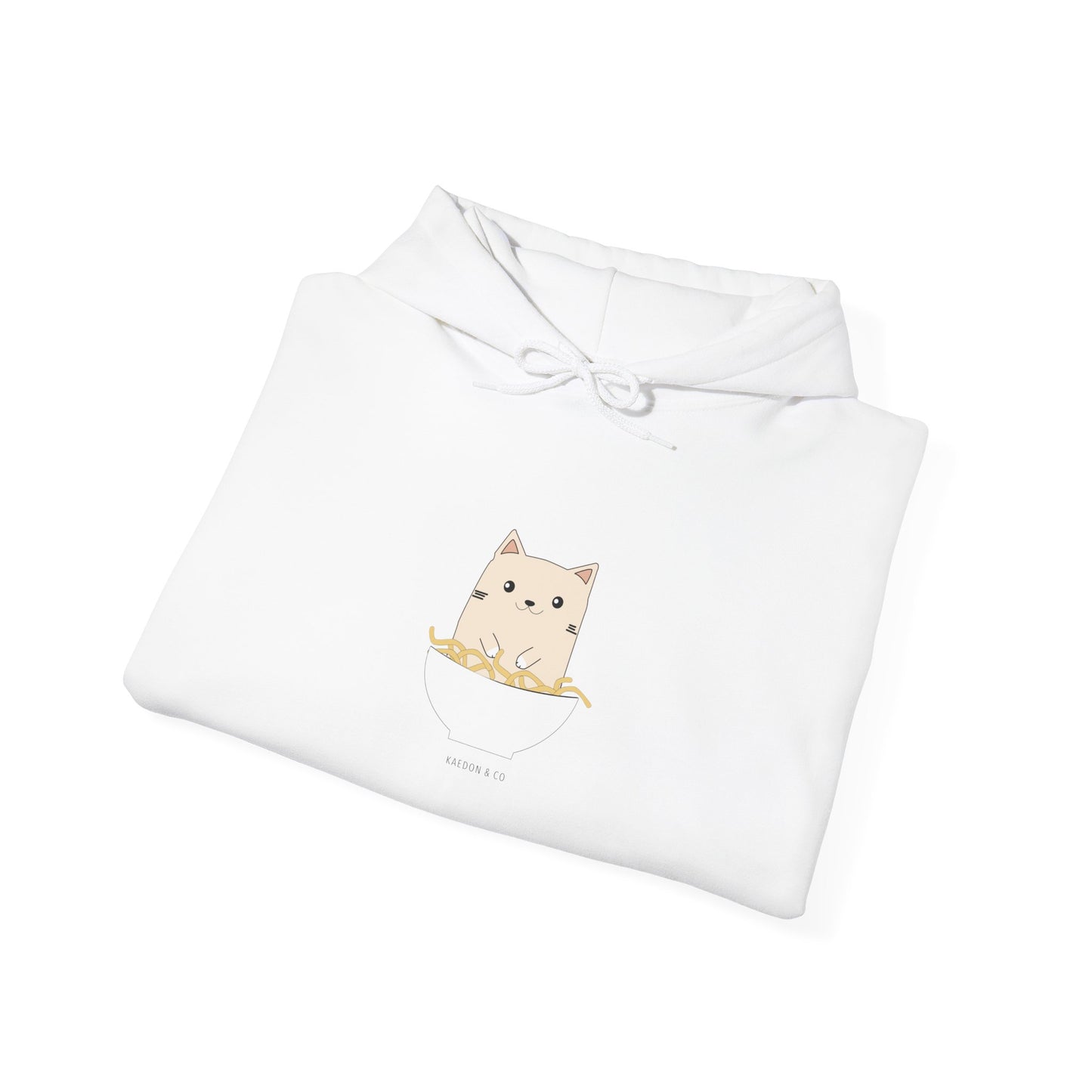 Noodle Bowl Cat Hoodie