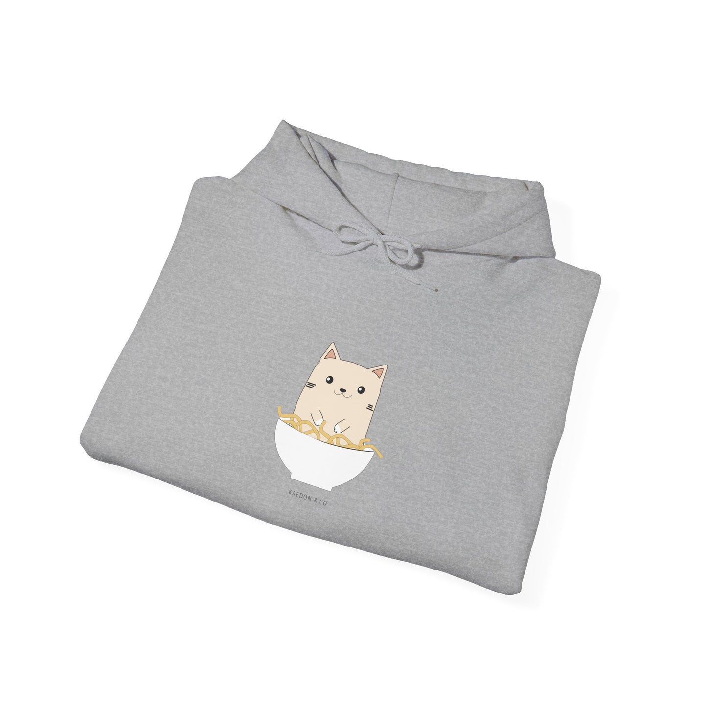 Noodle Bowl Cat Hoodie